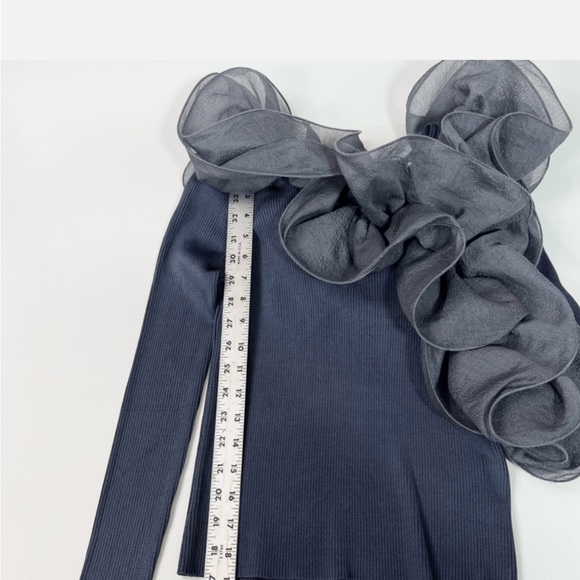 Chic Ruffled Top - Picture 3 of 4